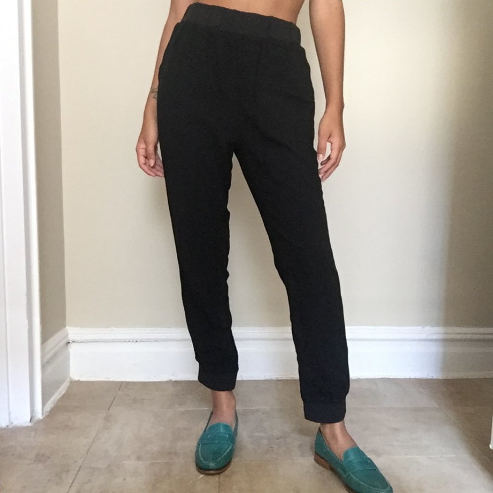 Black Lightweight Madewell Jogger Pants - Size XS